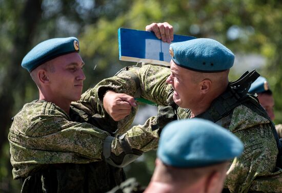 Празднование Дня ВДВ в регионах России 