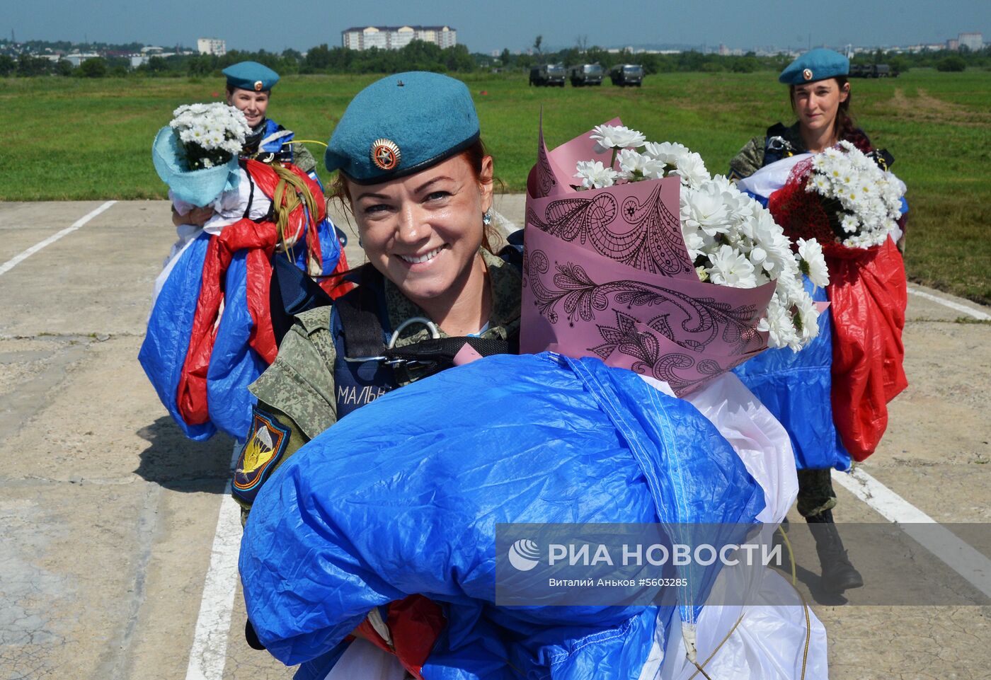 Празднование Дня ВДВ в регионах России  