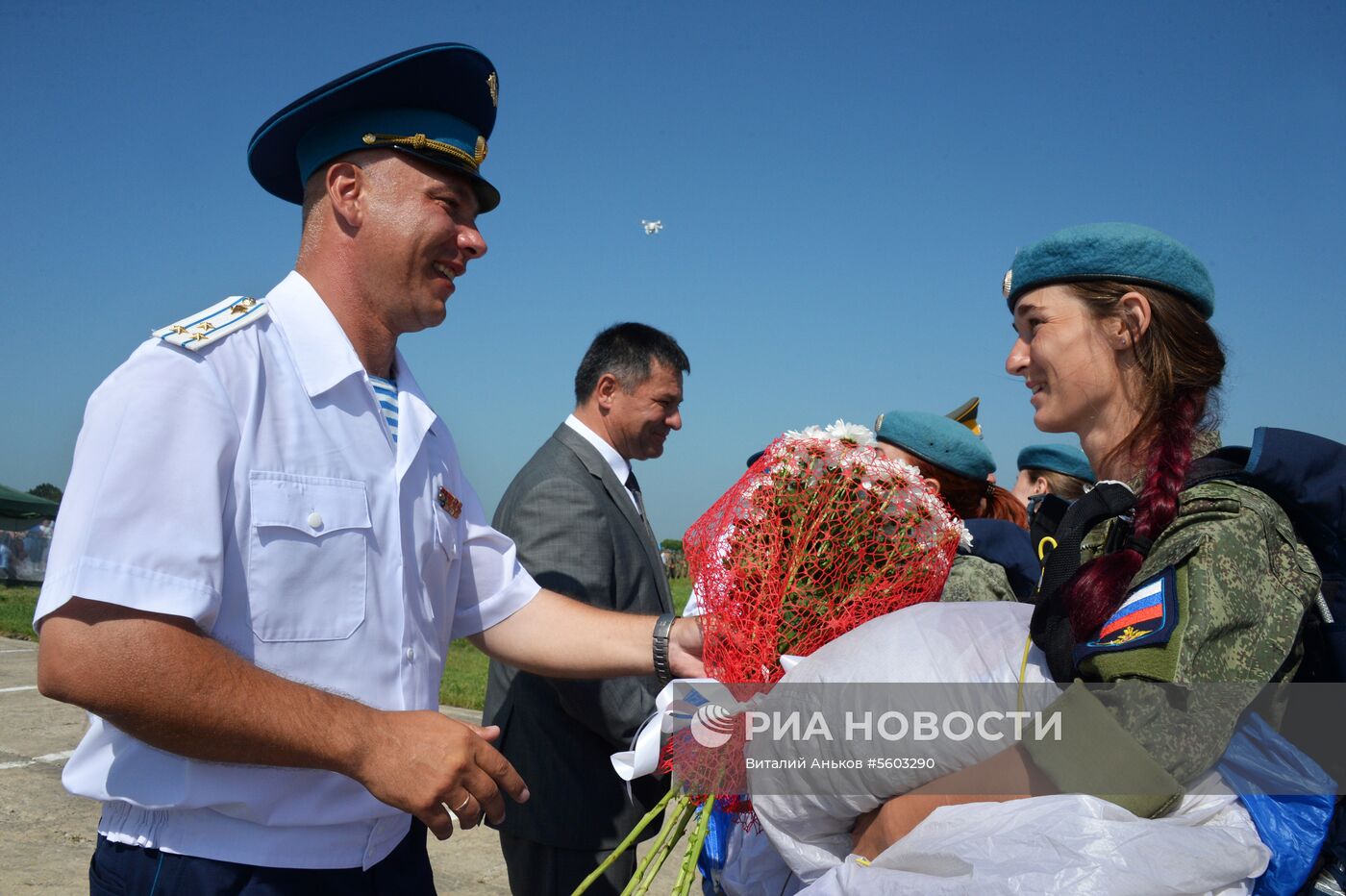 Празднование Дня ВДВ в регионах России  