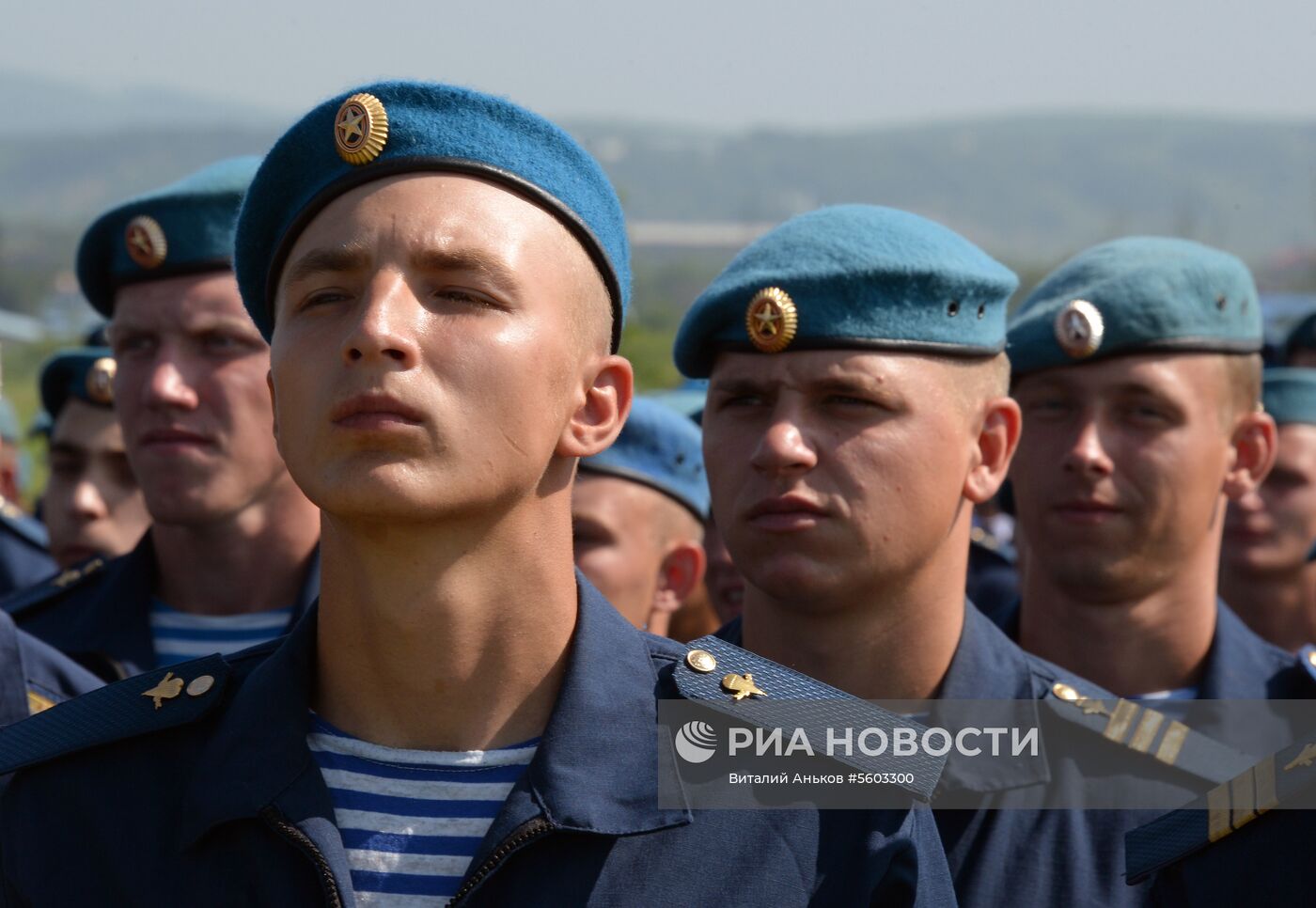 Празднование Дня ВДВ в регионах России  