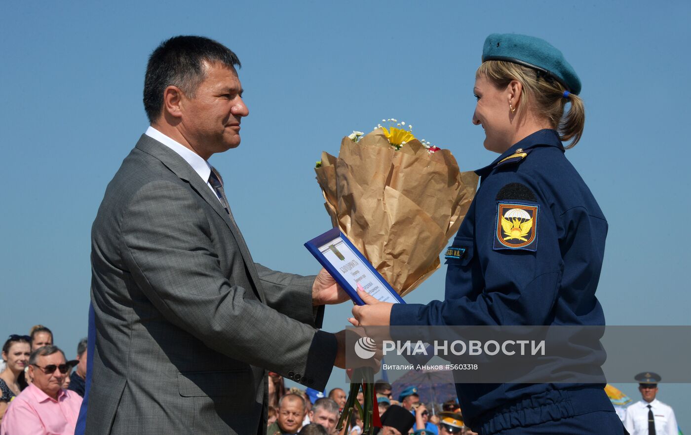 Празднование Дня ВДВ в регионах России  