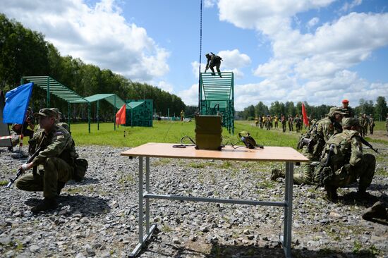 IV Армейские международные игры в Новосибирской области