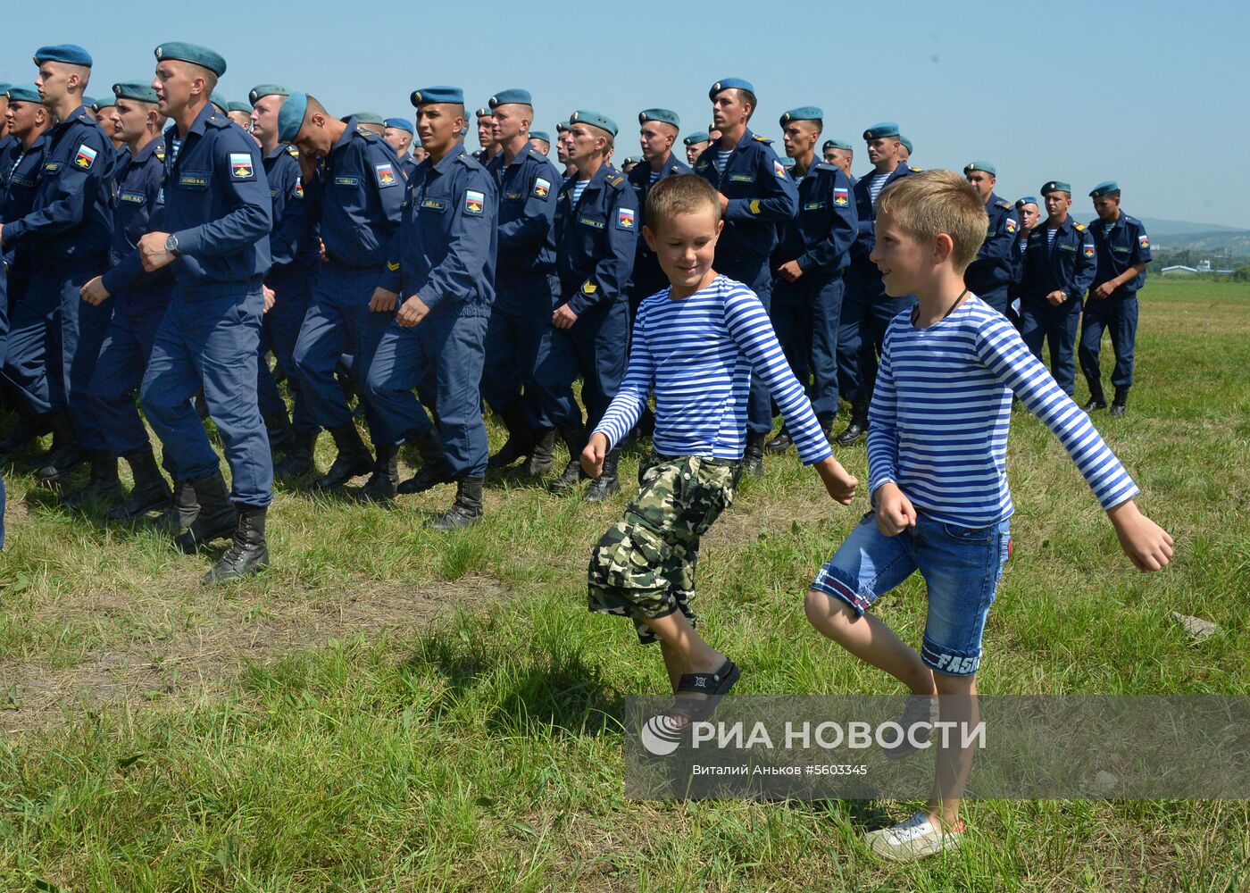 Празднование Дня ВДВ в регионах России  