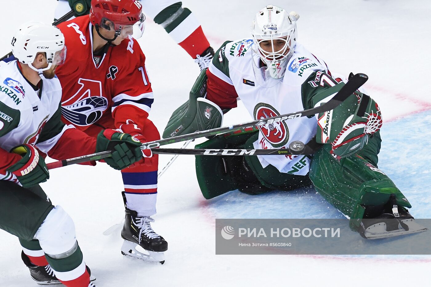 Хоккей. Sochi Hockey Open. Матч "Локомотив" – "Ак Барс"