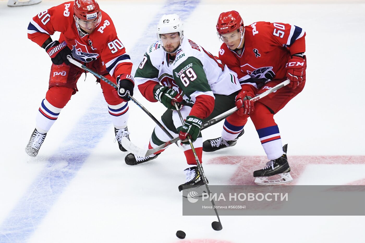 Хоккей. Sochi Hockey Open. Матч "Локомотив" – "Ак Барс"