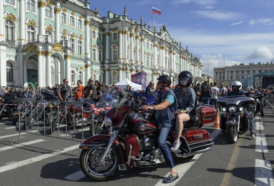 Мотофестиваль St.Petersburg Harley Days в Санкт-Петербурге