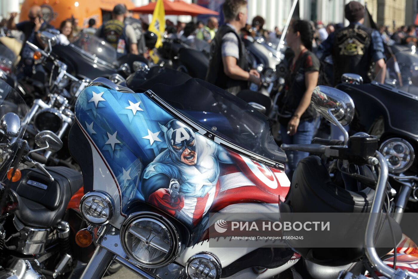 Мотофестиваль St.Petersburg Harley Days в Санкт-Петербурге