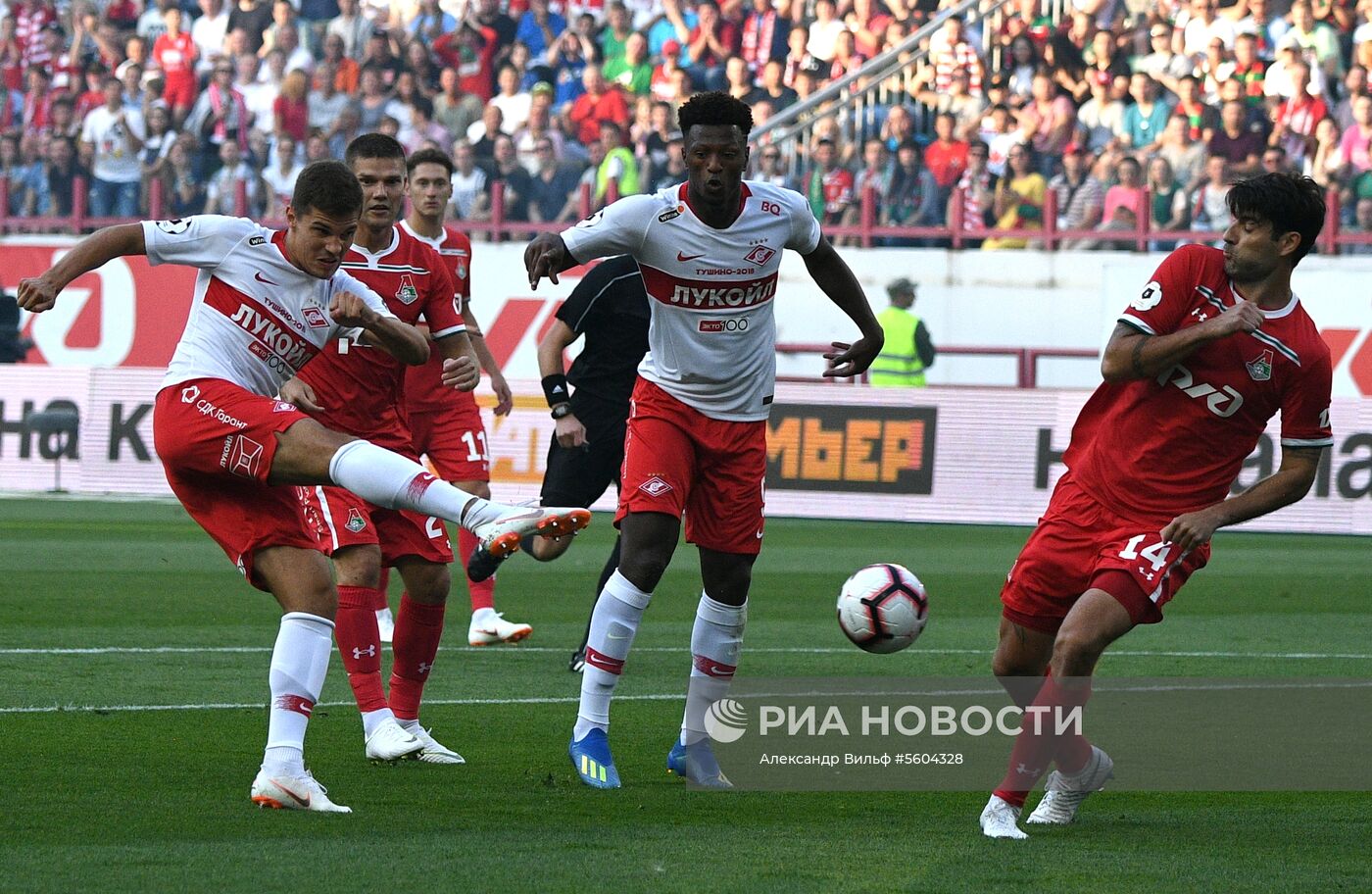 Футбол. РПЛ. Матч "Локомотив" - "Спартак"