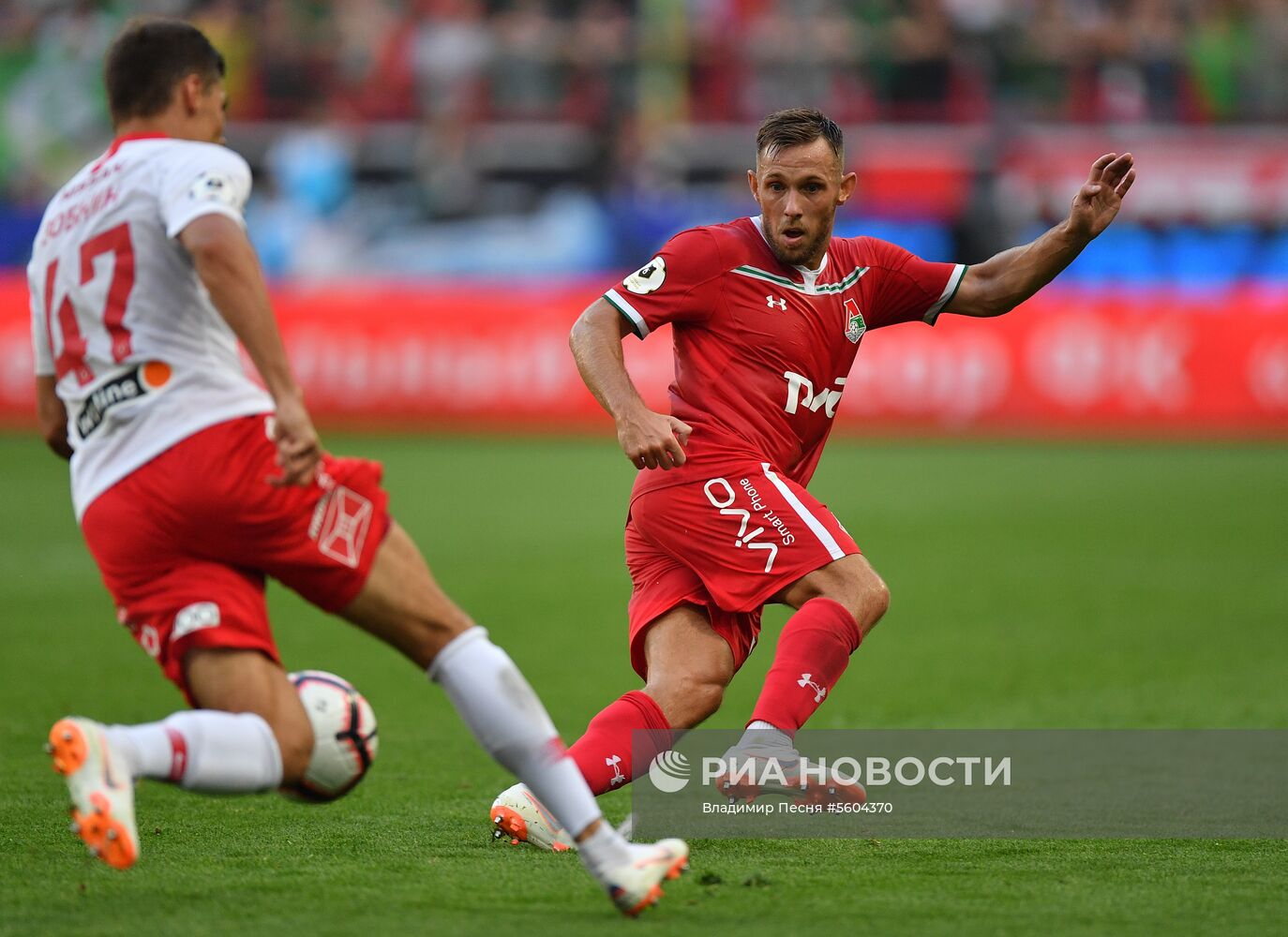 Футбол. РПЛ. Матч "Локомотив" - "Спартак"