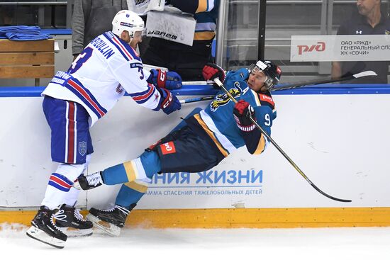 Хоккей. Sochi Hockey Open. Матч "Сочи" – СКА