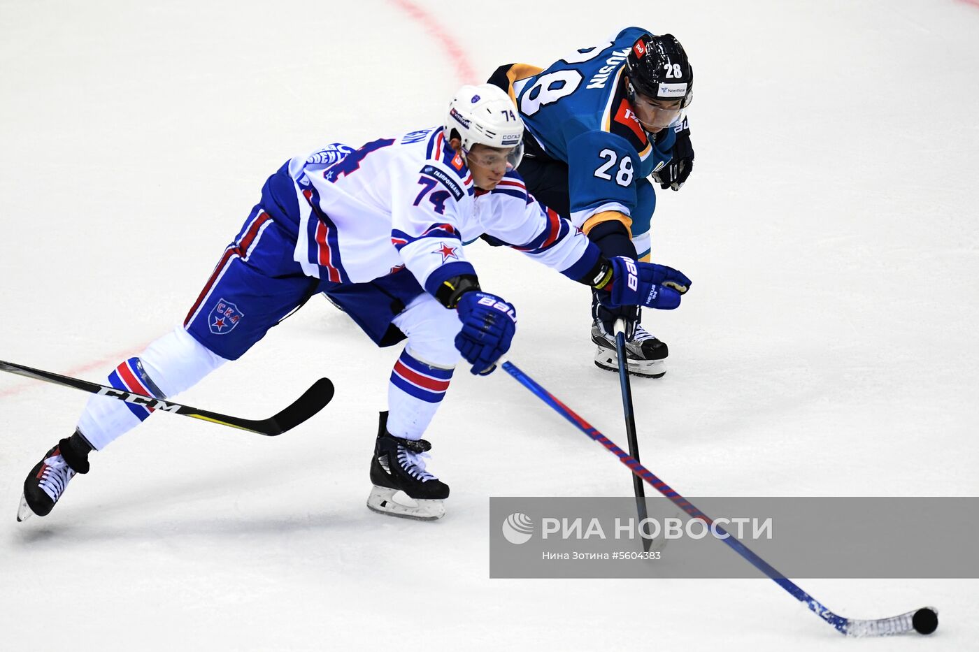 Хоккей. Sochi Hockey Open. Матч "Сочи" – СКА