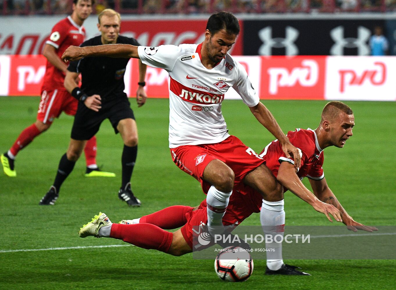 Футбол. РПЛ. Матч "Локомотив" - "Спартак"