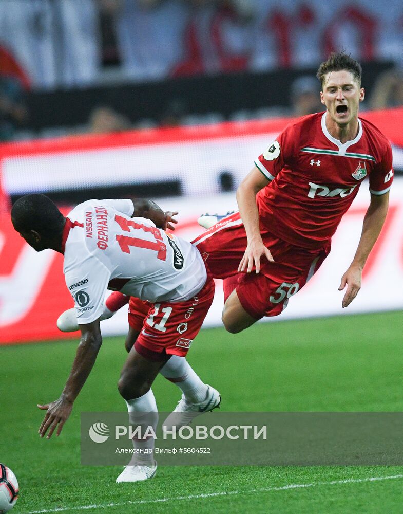 Футбол. РПЛ. Матч "Локомотив" - "Спартак"