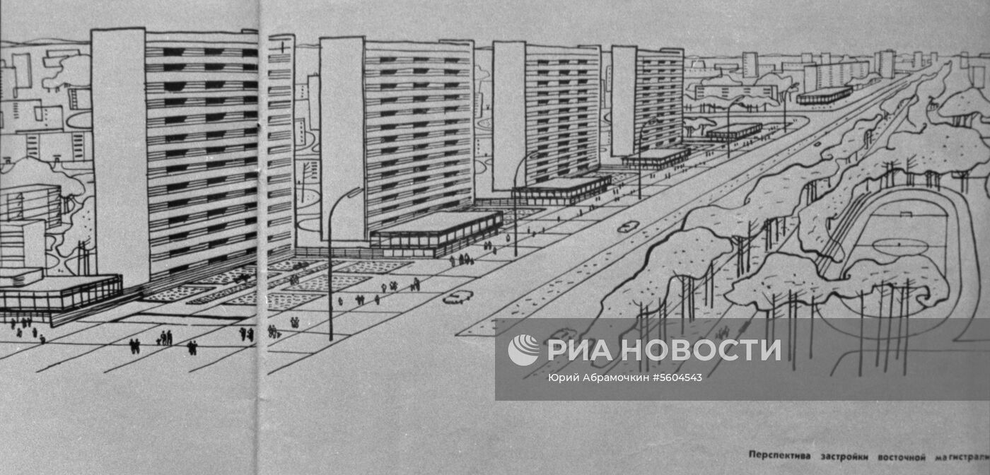 Проект застройки Тольятти