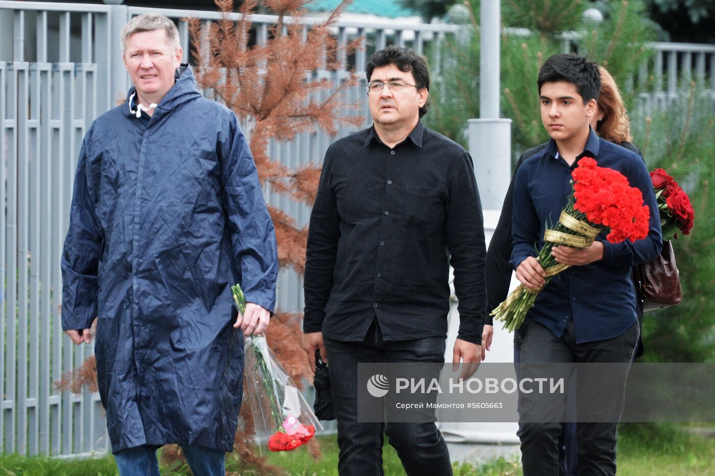 Прощание с убитыми в ЦАР журналистами