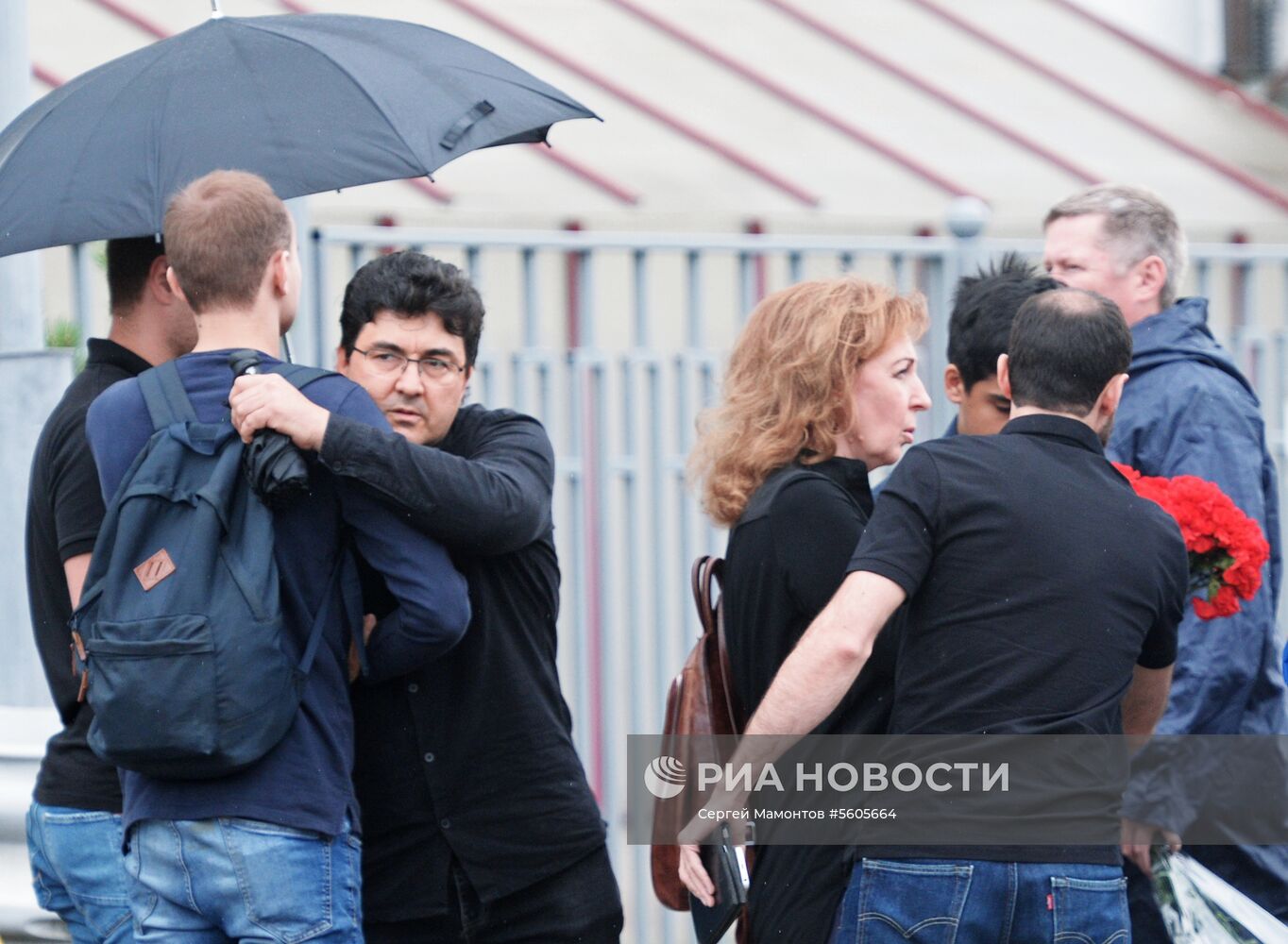 Прощание с убитыми в ЦАР журналистами