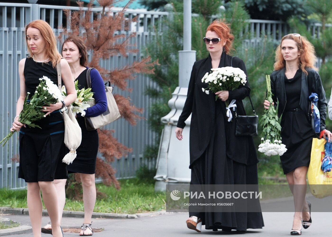 Прощание с убитыми в ЦАР журналистами