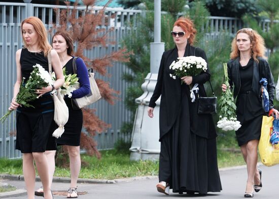 Прощание с убитыми в ЦАР журналистами