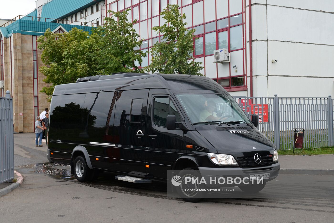 Прощание с убитыми в ЦАР журналистами