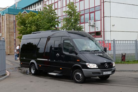 Прощание с убитыми в ЦАР журналистами