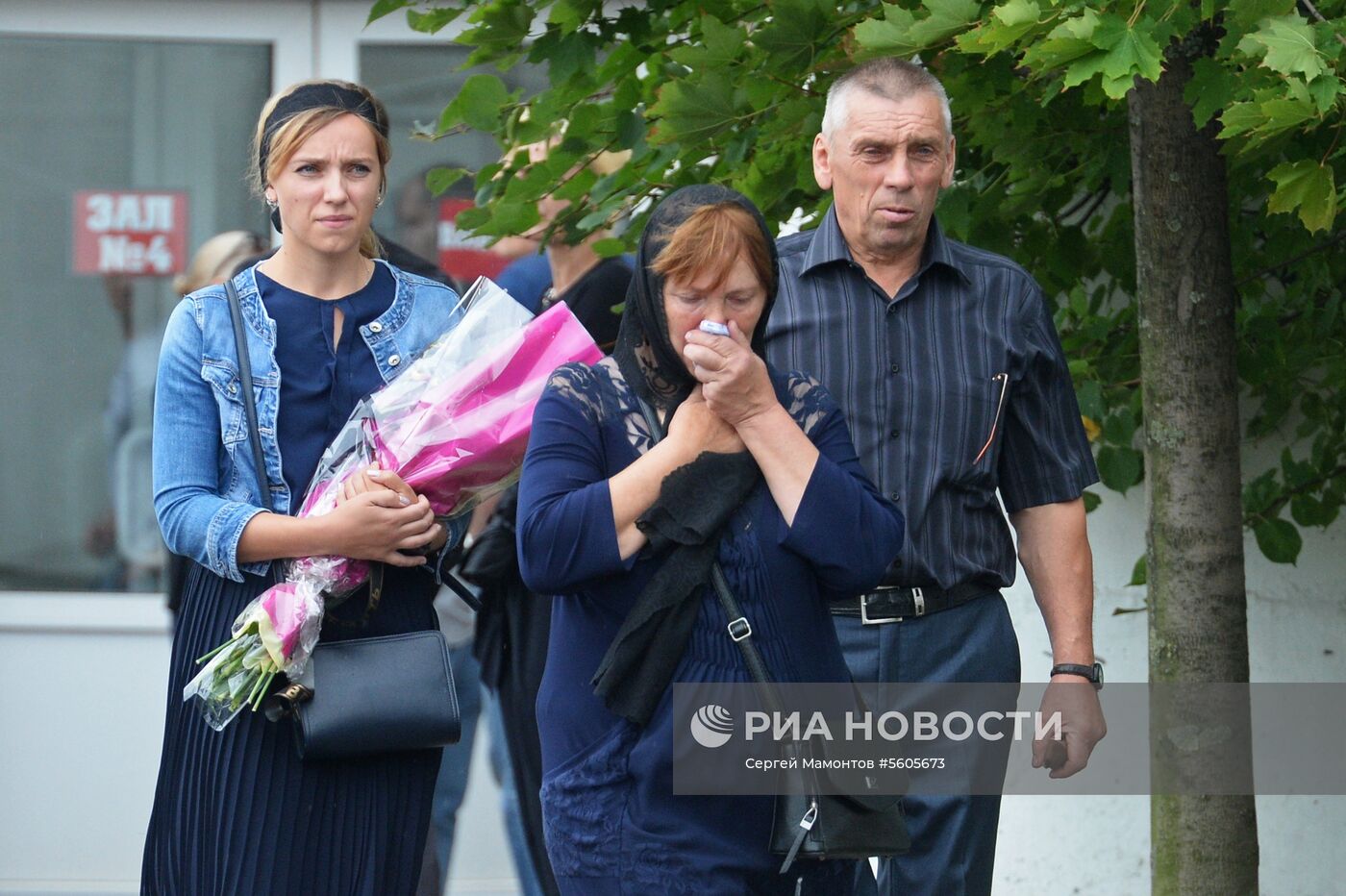 Прощание с убитыми в ЦАР журналистами