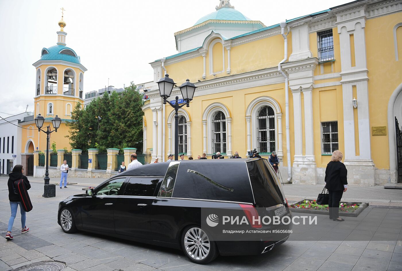 Прощание с убитыми в ЦАР журналистами