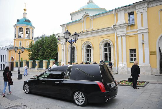 Прощание с убитыми в ЦАР журналистами  