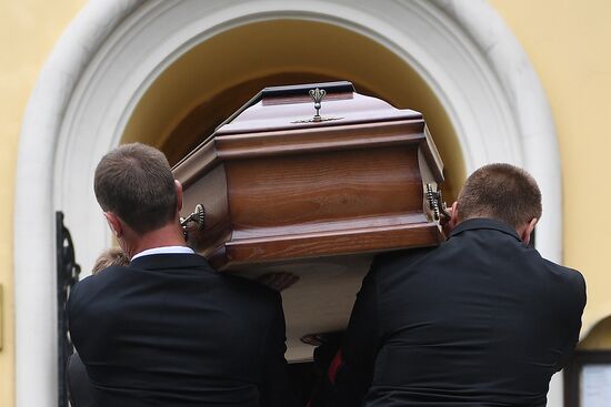 Прощание с убитыми в ЦАР журналистами  