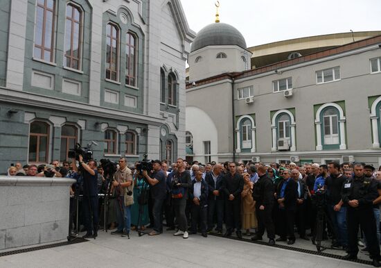 Прощание с убитыми в ЦАР журналистами  