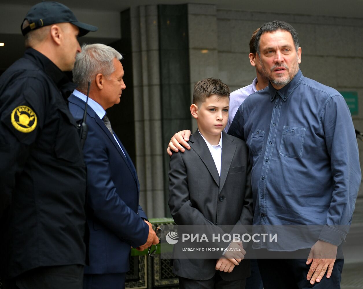 Прощание с убитыми в ЦАР журналистами