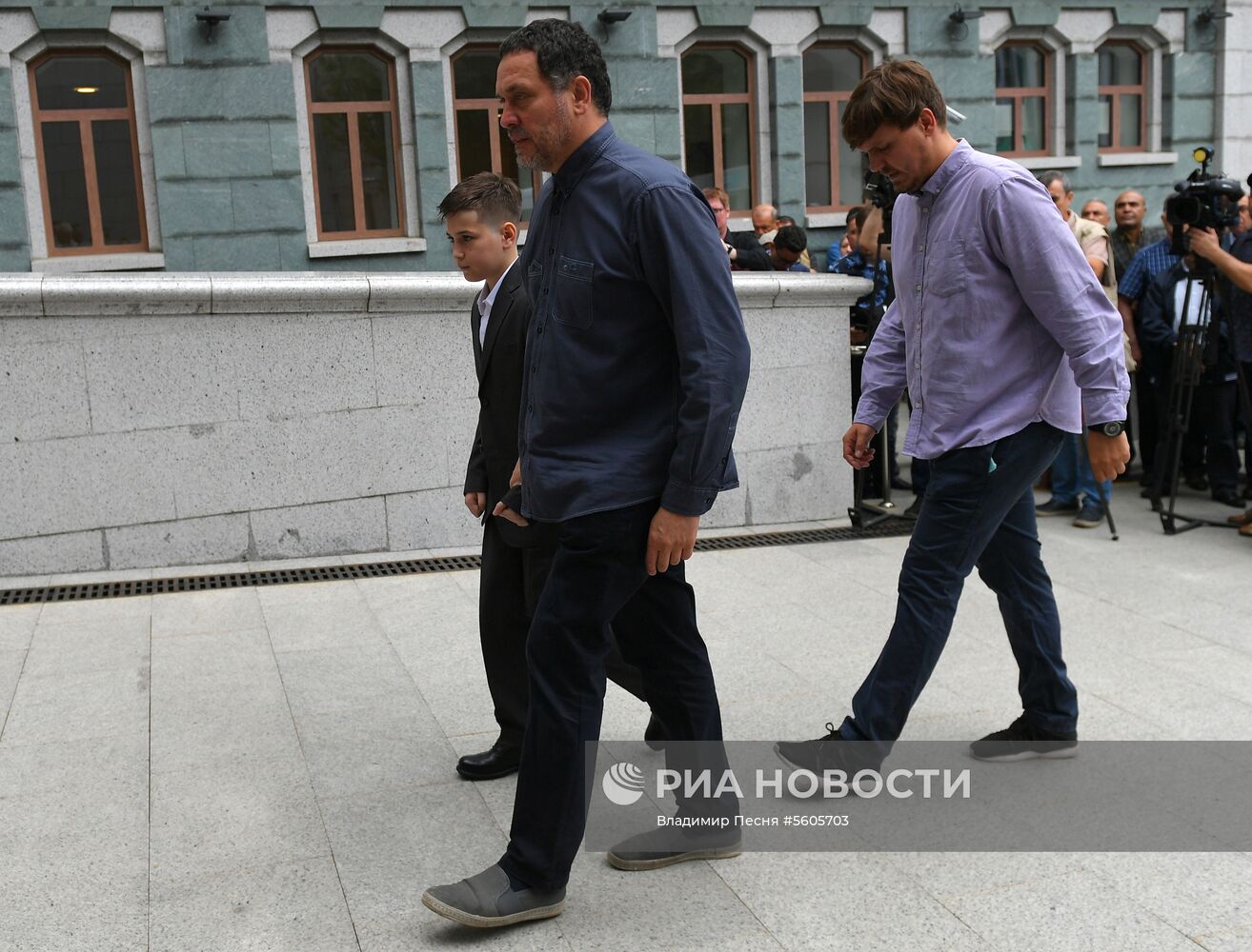 Прощание с убитыми в ЦАР журналистами