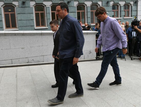 Прощание с убитыми в ЦАР журналистами  