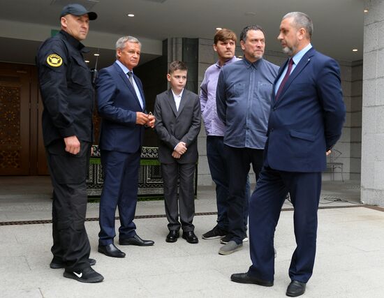 Прощание с убитыми в ЦАР журналистами  