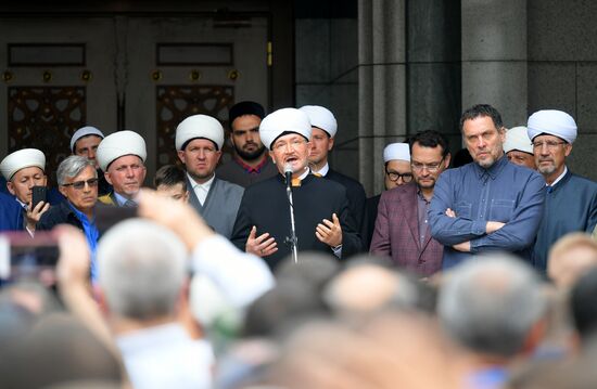 Прощание с убитыми в ЦАР журналистами  