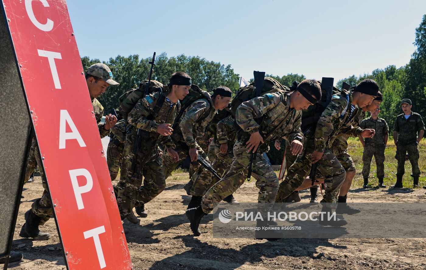 Конкурс "Отличники войсковой разведки" в Новосибирской области