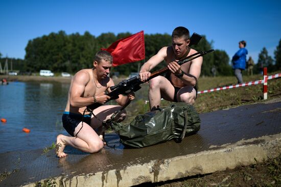 Конкурс "Отличники войсковой разведки" в Новосибирской области