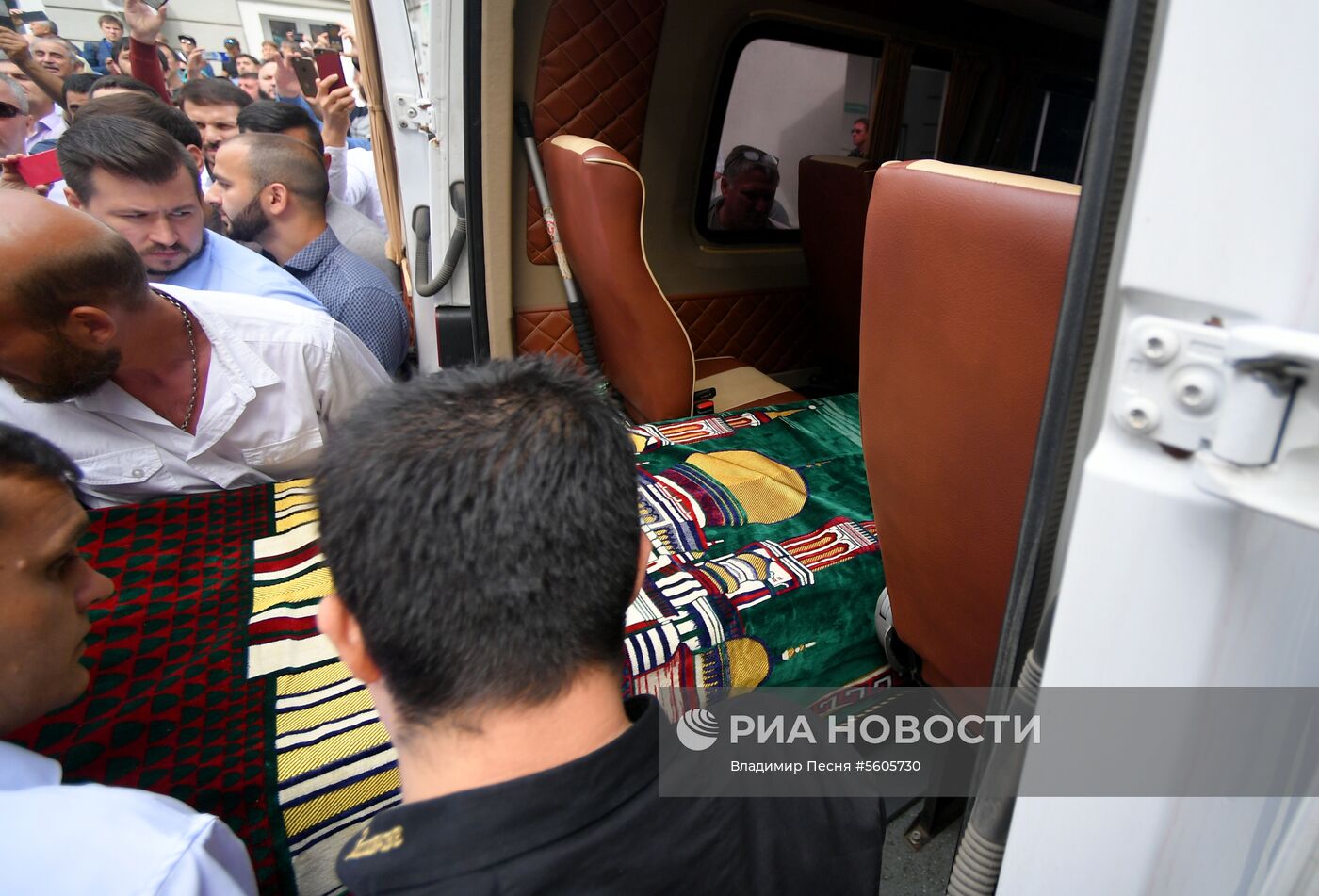 Прощание с убитыми в ЦАР журналистами