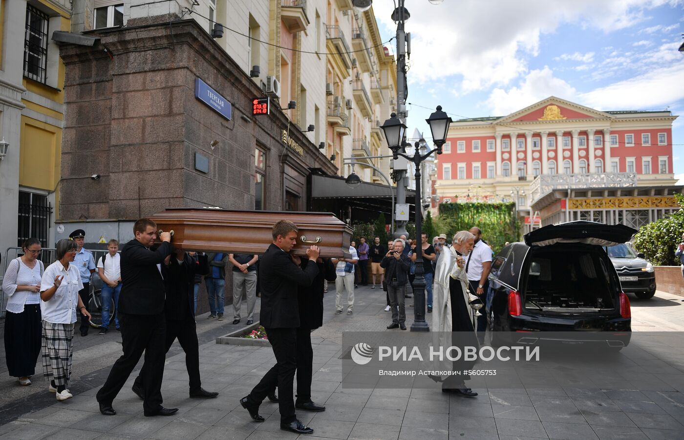 Прощание с убитыми в ЦАР журналистами
