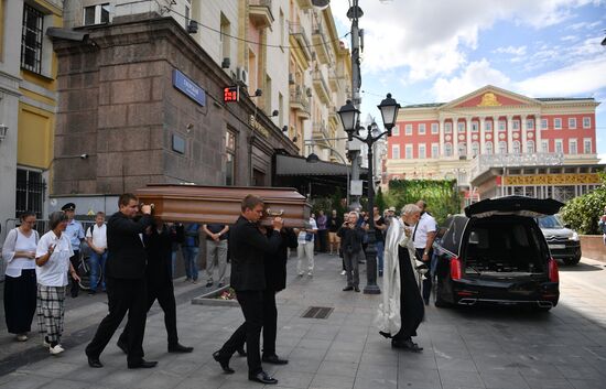 Прощание с убитыми в ЦАР журналистами  