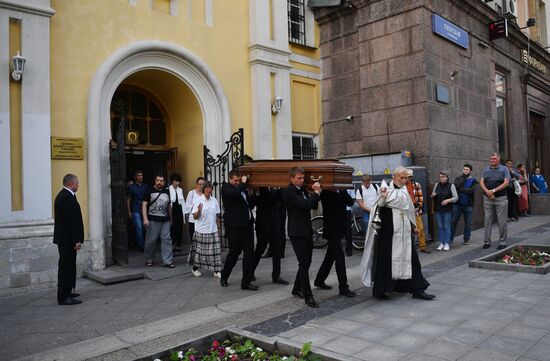 Прощание с убитыми в ЦАР журналистами  