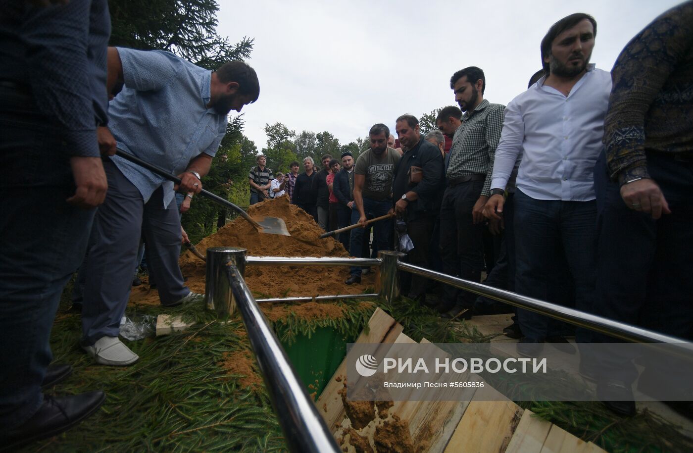 Прощание с убитыми в ЦАР журналистами