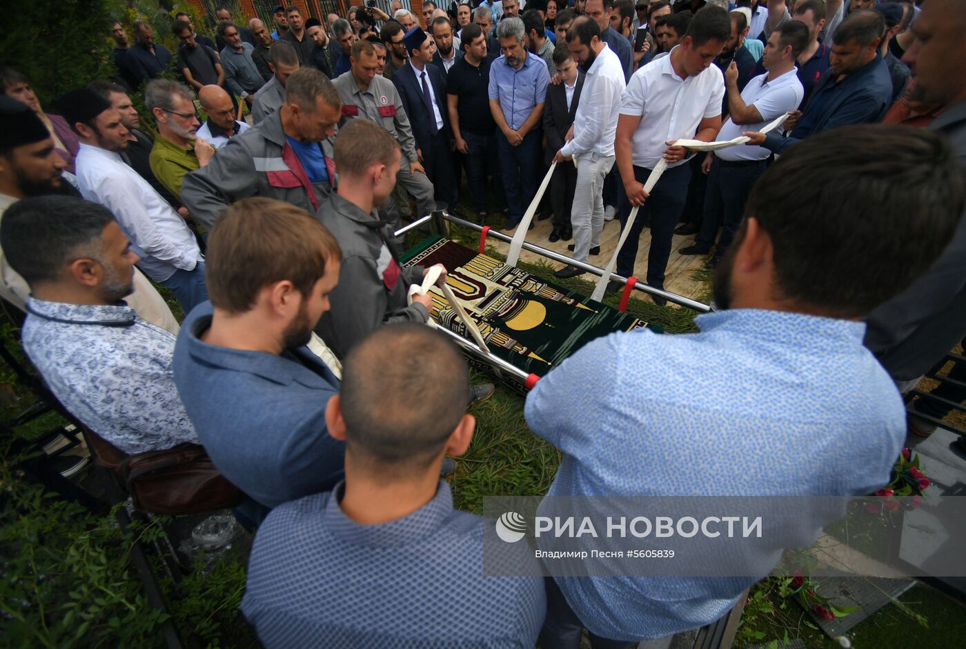 Прощание с убитыми в ЦАР журналистами