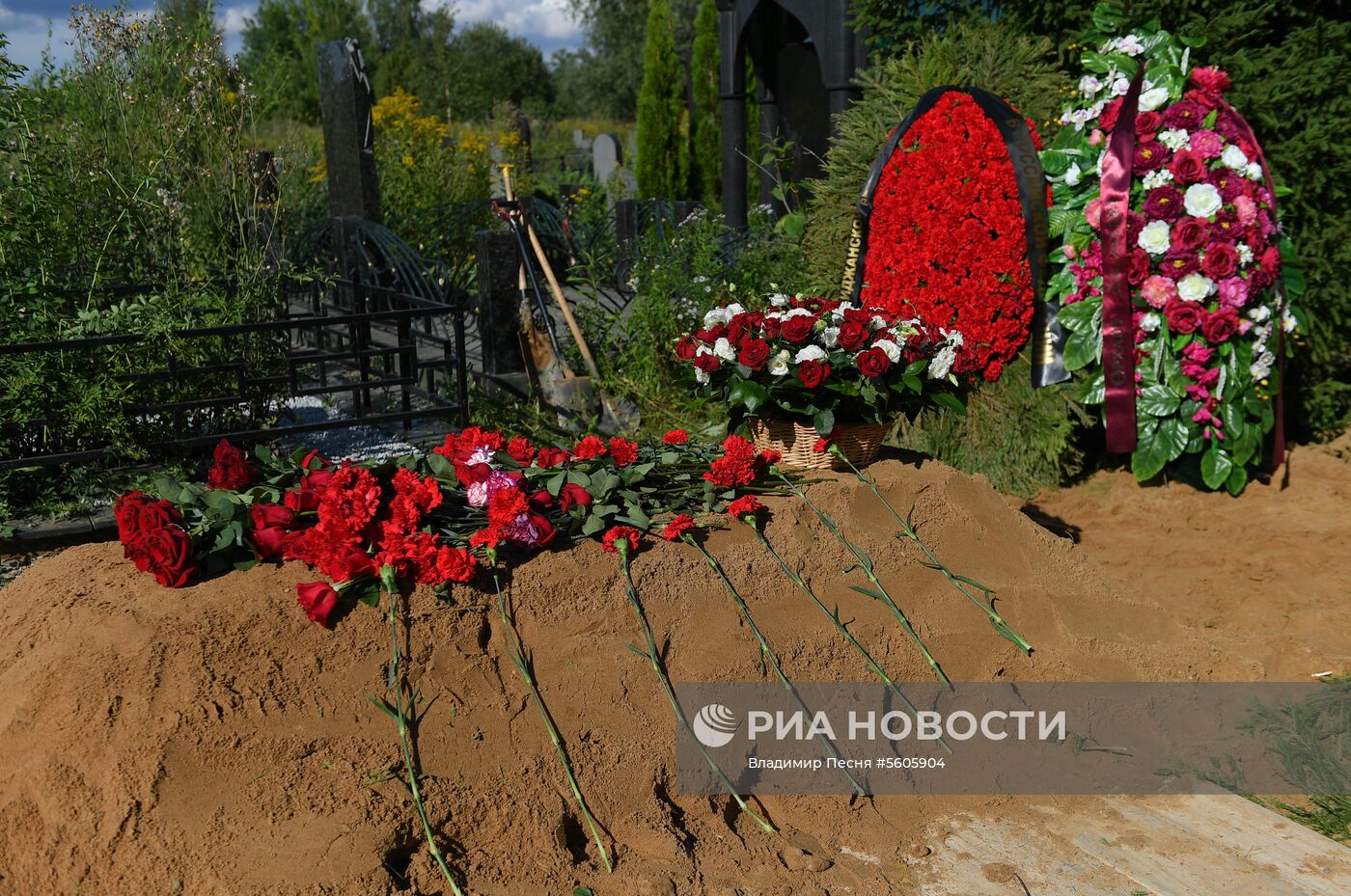 Прощание с убитыми в ЦАР журналистами