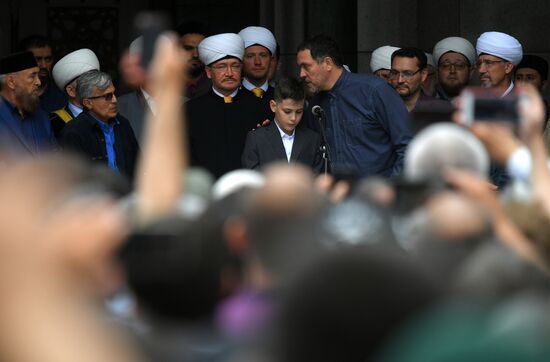 Прощание с убитыми в ЦАР журналистами  