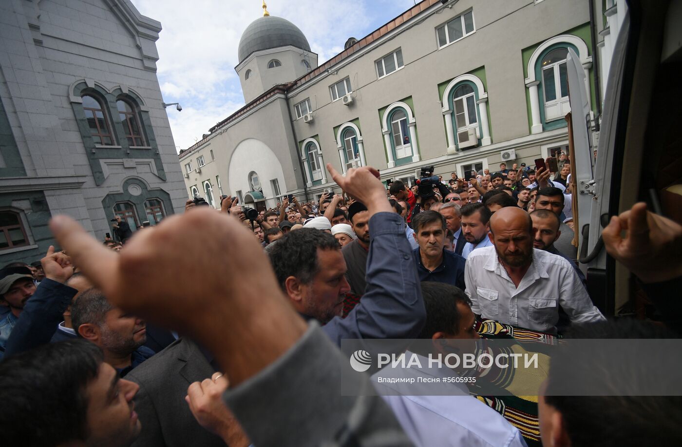 Прощание с убитыми в ЦАР журналистами