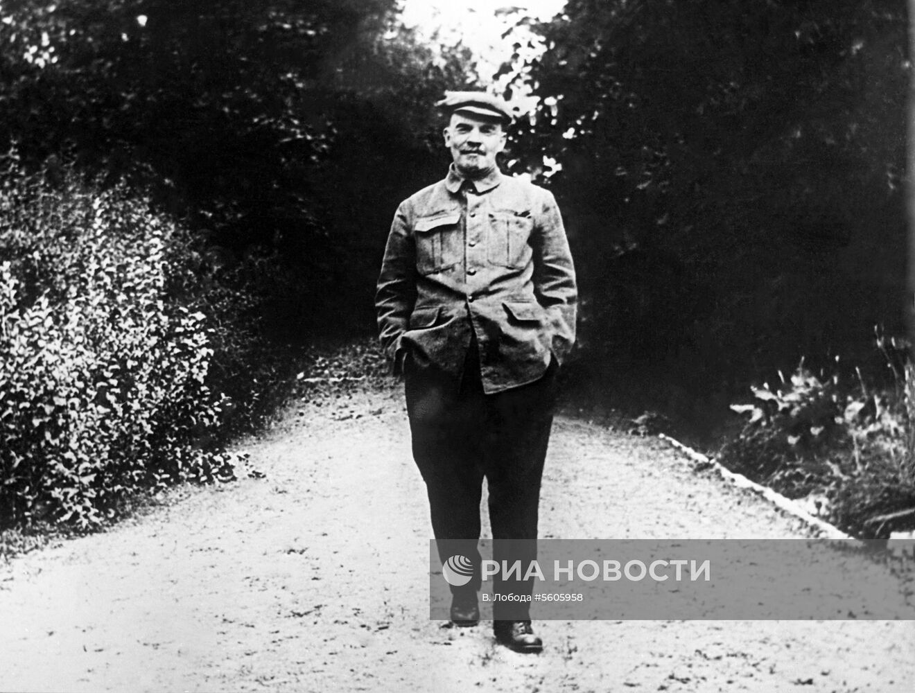 В.И. Ленин в Горках