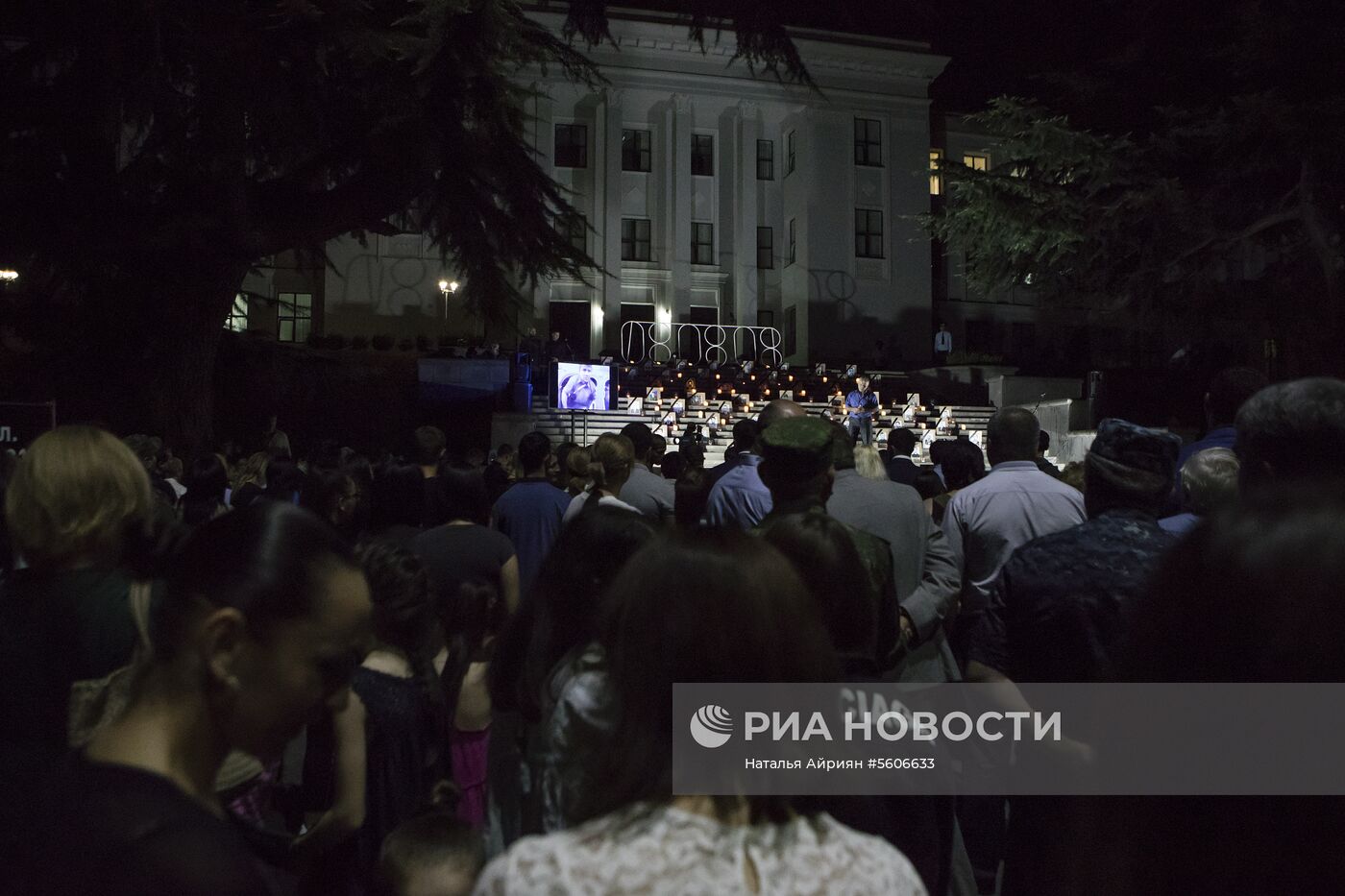 Траурные мероприятия в Абхазии и Ю. Осетии в память о погибших в конфликте с Грузией