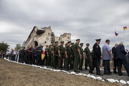 Траурные мероприятия в Абхазии и Ю. Осетии в память о погибших в конфликте с Грузией