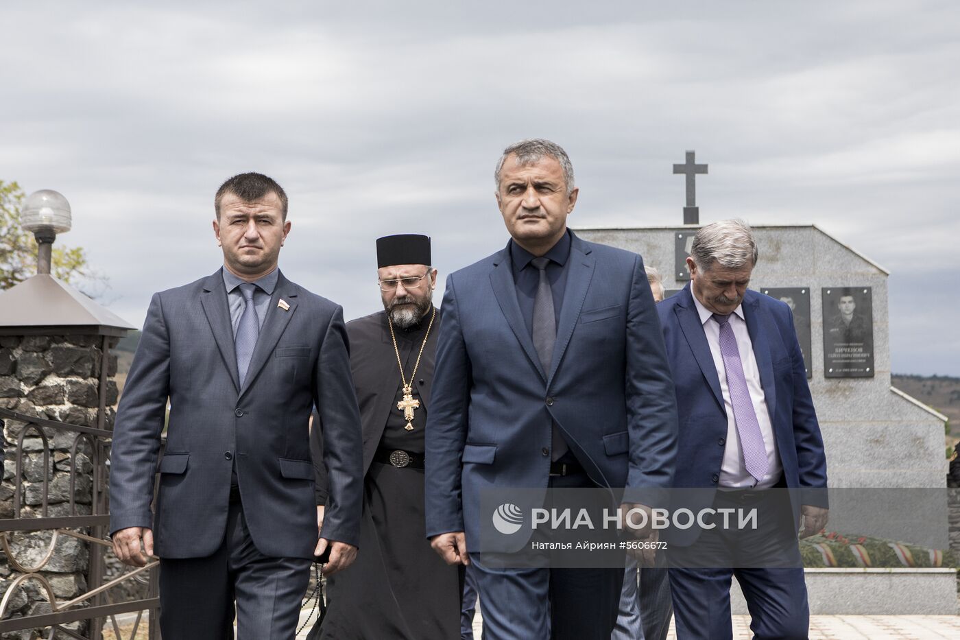 Траурные мероприятия в Абхазии и Ю. Осетии в память о погибших в конфликте с Грузией