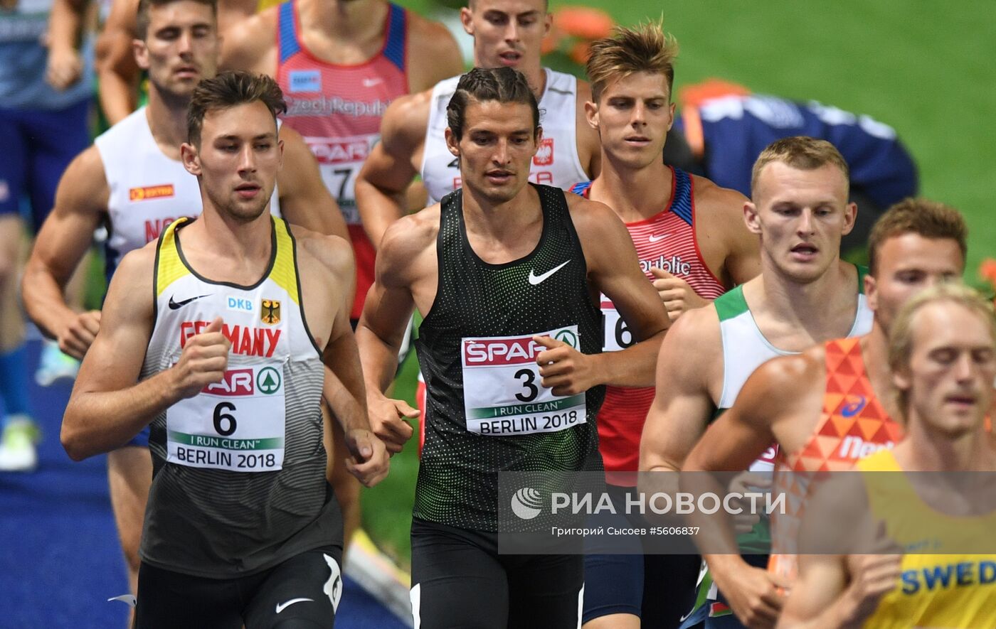 Легкая атлетика. Чемпионат Европы. Второй день